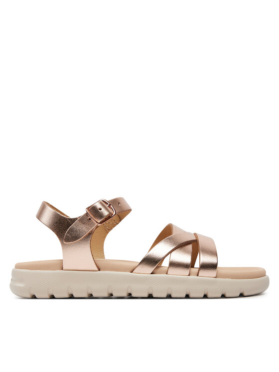 Geox Sandały Geox J Sandal Soleima Gir J45GSA 000CF C7018 S Różowe złoto