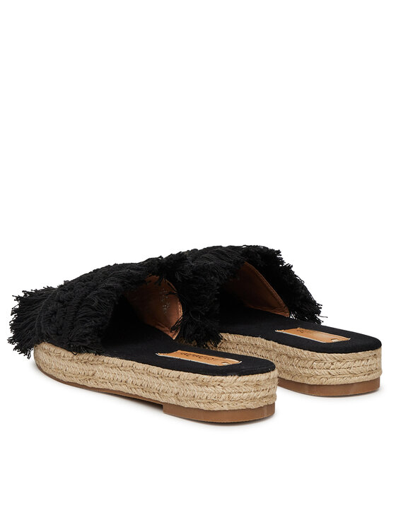 DeeZee Espadrilky DeeZee S294 Čierna