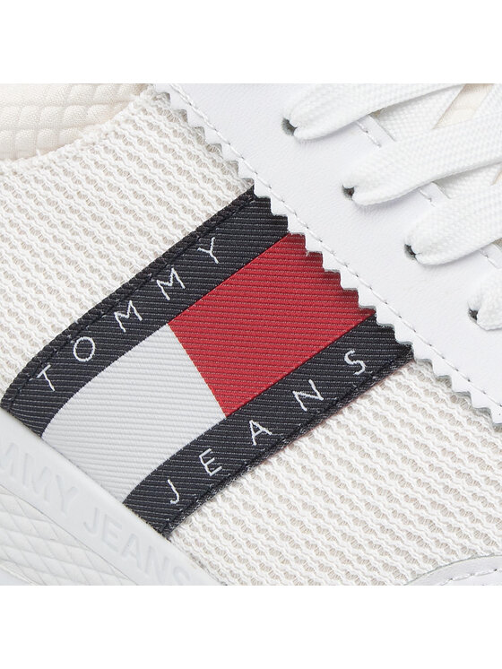 Tommy Jeans Sportcipők Tommy Jeans Flexi Runner Wmn EN0EN01789 Fehér
