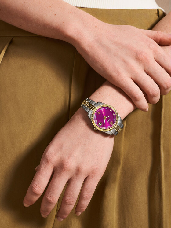 Fossil Hodinky Fossil Scarlette Mini ES5337 Zlatá