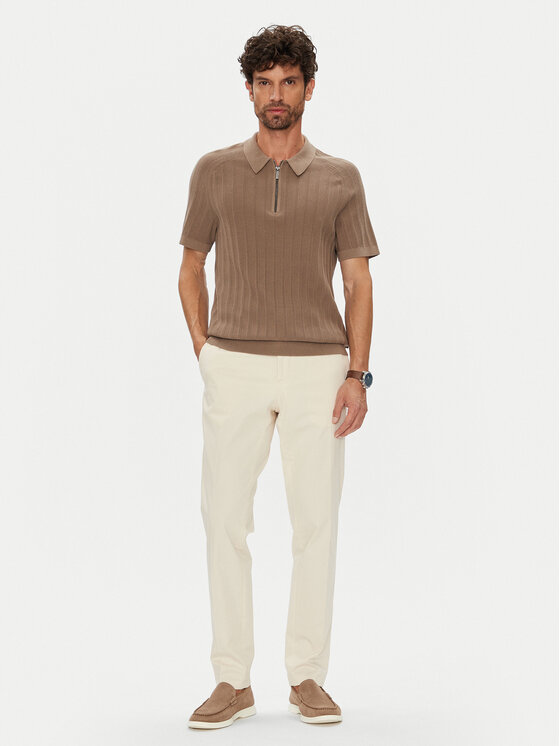 Michael Kors Michael Kors Polo CT560GT469 Marrón Regular Fit