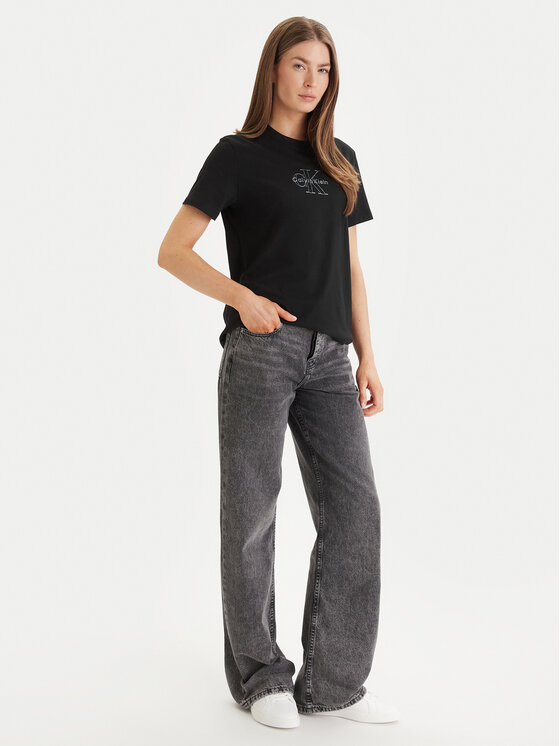 Calvin Klein Jeans Calvin Klein Jeans Camiseta LV047F831G Negro Regular Fit
