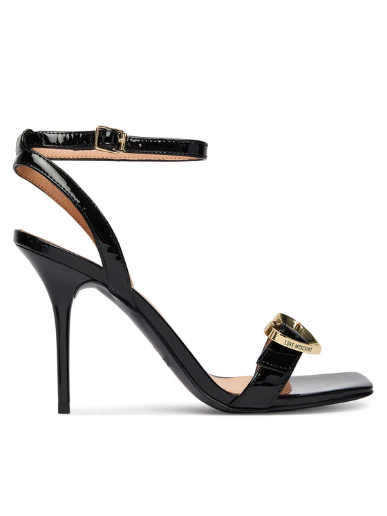 LOVE MOSCHINO Босоніжки LOVE MOSCHINO JA16089G1OIH0000 Чорний