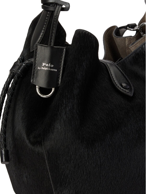 Polo Ralph Lauren Дамска чанта Polo Ralph Lauren 428P11039001 Черен