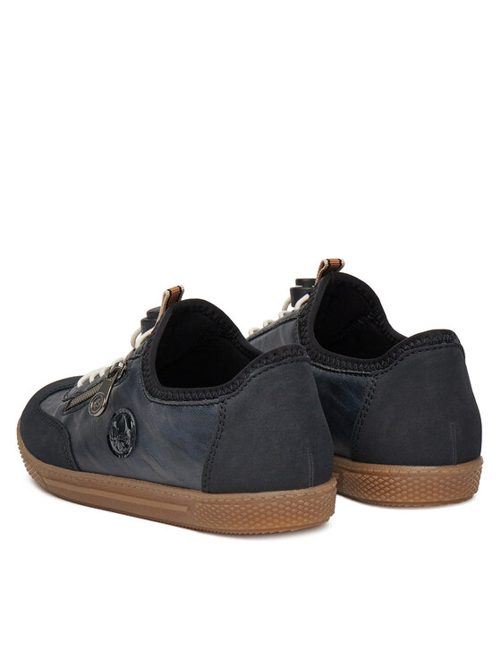 Rieker Pantofi Rieker L9750-14 Bleumarin