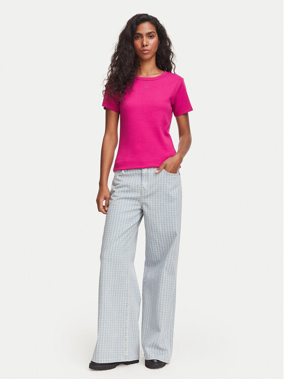 HUGO HUGO Camiseta Deloris 50512002 Rosa Regular Fit
