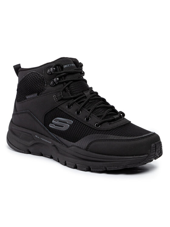 Skechers Trapery Skechers Woodrock 51705/BBK Czarny