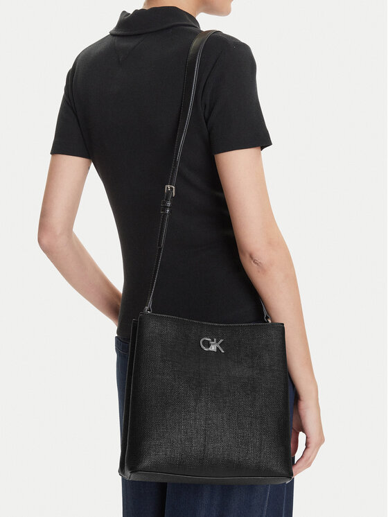 Calvin Klein Soma Calvin Klein Ck Bucket Bag_Tex K60K613179 Melns