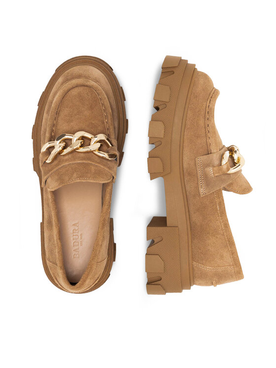 Badura Loafersy Badura SOPHIA-01 Brązowy