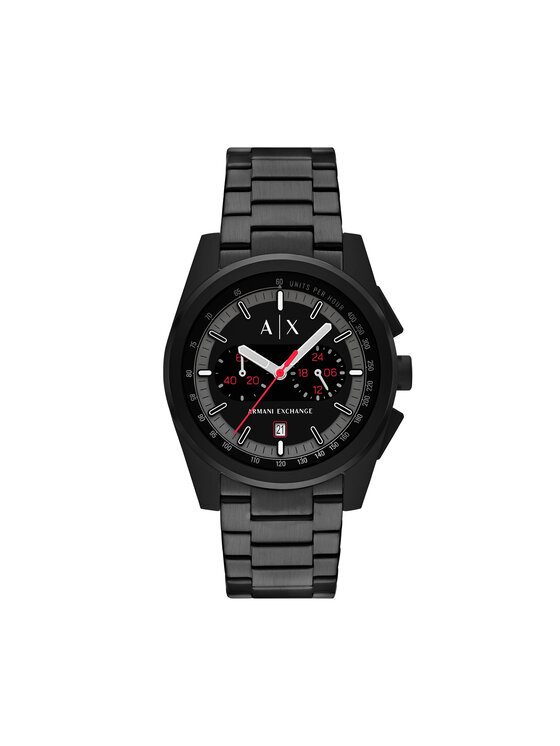 Armani Exchange Годинник Armani Exchange Parker Chronograph AX2864 Чорний