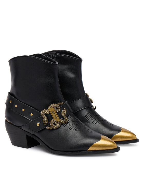 Just Cavalli Καουμπόικες Μπότες & Μποτάκια Just Cavalli 81RA3S56 ZPC30 Μαύρο