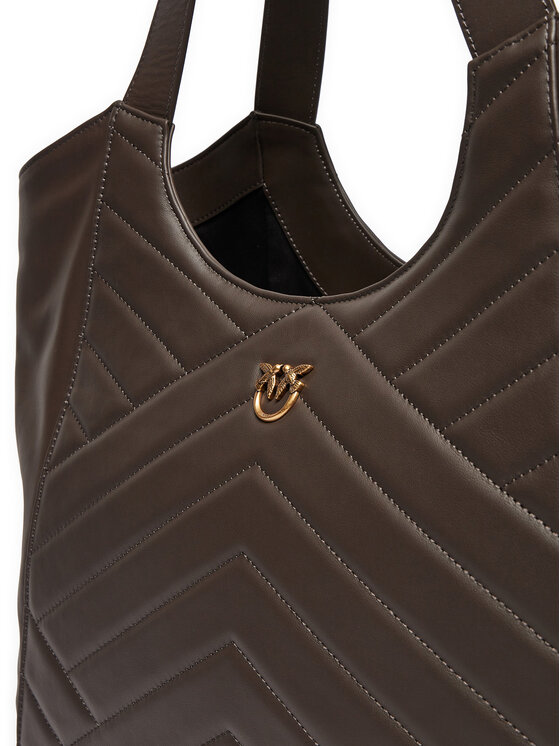 PINKO Táska PINKO Tote Bag Puzzle 104536 A29Y M09Q Barna