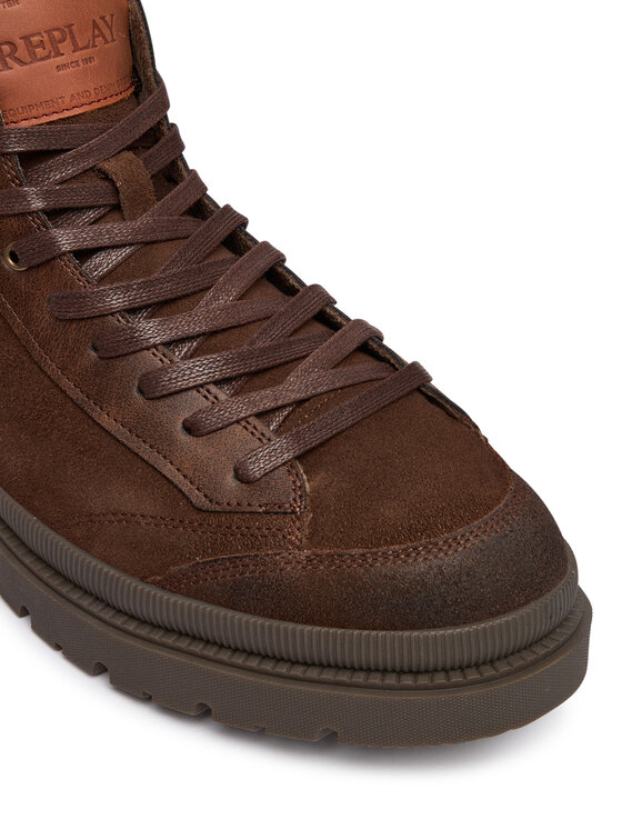 REPLAY Šnurovacia obuv REPLAY GMC1G .000.C0005L Hnedá