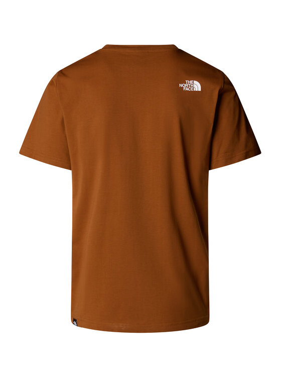 The North Face The North Face Camiseta Easy NF0A8A6C Naranja Regular Fit