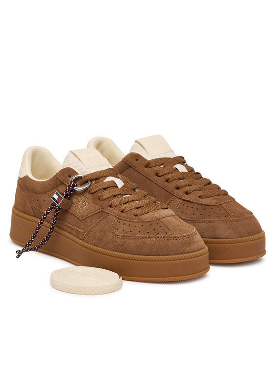 Tommy Jeans Sneakersy Tommy Jeans The Greenwich Edge Max EN0EN03122 Brązowy jasny