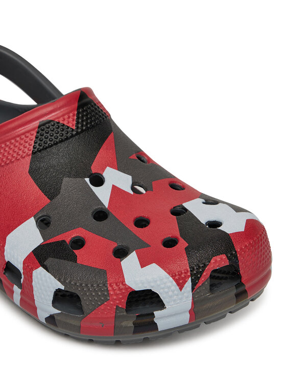 Crocs Klapki Crocs Geo Camo Clog 211009 Kolorowy