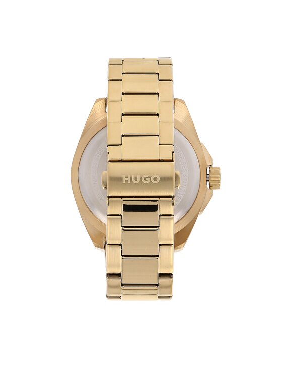 HUGO Hodinky Hugo 1530304 Zlatá