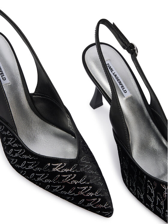 KARL LAGERFELD Туфлі на шпильці KARL LAGERFELD Sienna KL32706A Чорний