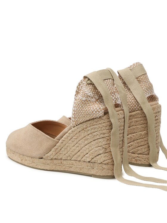 Castañer Espadrilky Castañer Chiara/8/002 021669-2017 Béžová