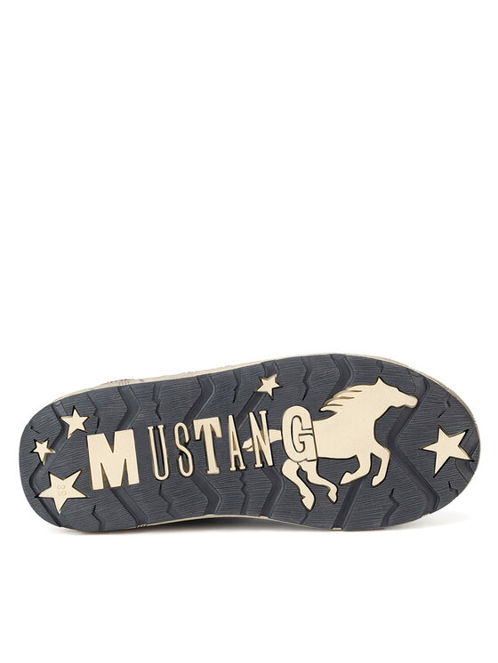 Mustang Półbuty Mustang 1290-302 Niebieski