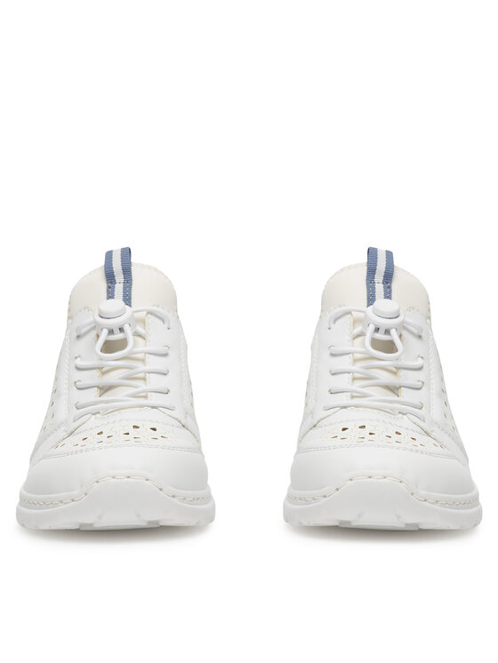 Rieker Sneakersy Rieker L3288-80 Biały