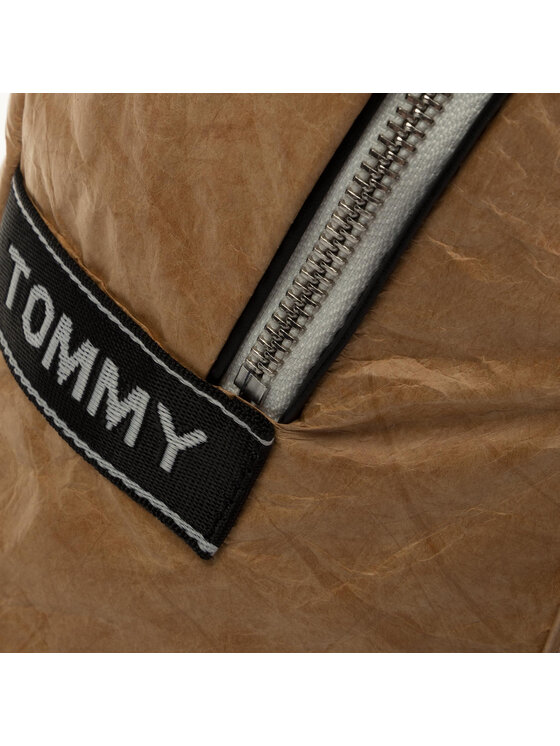 Tommy Jeans Mochila Tommy Jeans Tjm Logo Tape Coated Backpack AM0AM04976 Marrón