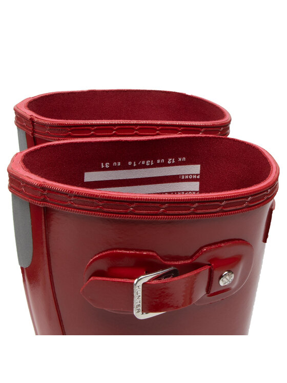 Hunter Гумові чоботи Hunter Original Kids Gloss JFT6000RGL Червоний