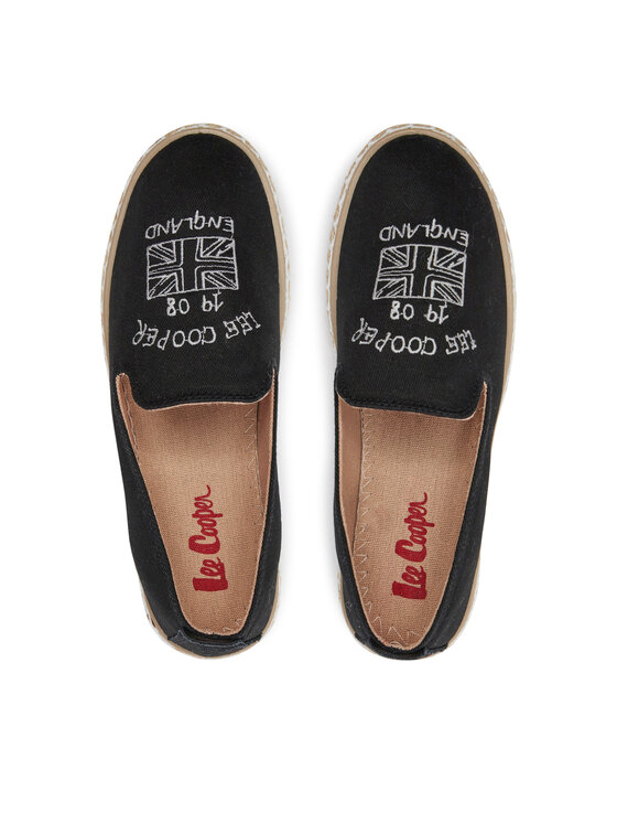 Lee Cooper Espadryle Lee Cooper LCW-24-47-2703LA Czarny