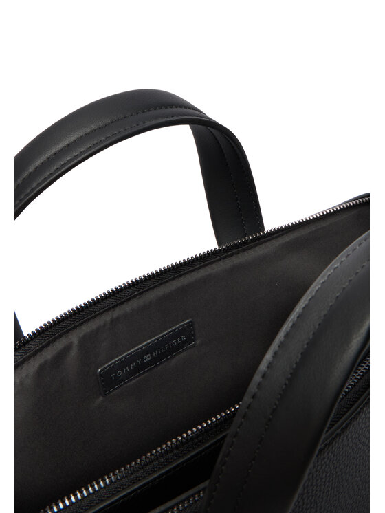 Tommy Hilfiger Geantă pentru laptop Tommy Hilfiger Th Central Slim Computer Bag AM0AM13631 Negru