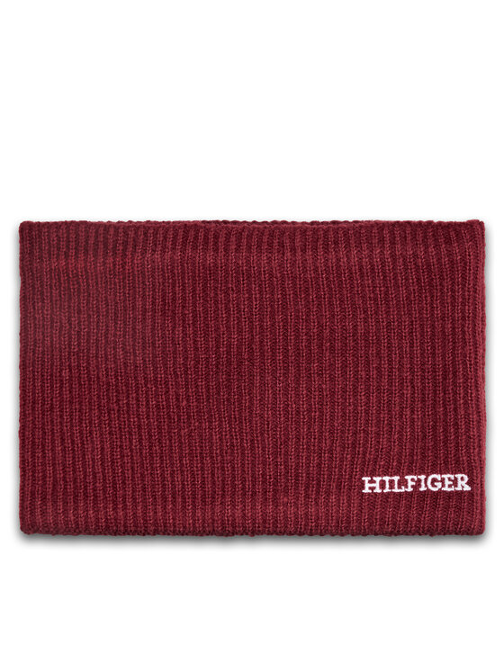 Tommy Hilfiger Set kapa i okrugli šal Tommy Hilfiger AU0AU01938 Crvena