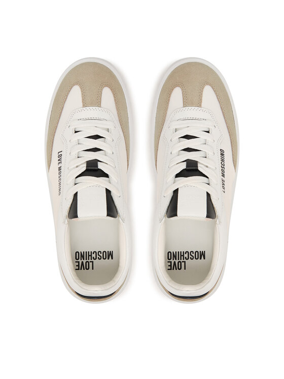 LOVE MOSCHINO Снікерcи LOVE MOSCHINO JA15215G1PINH10A Білий
