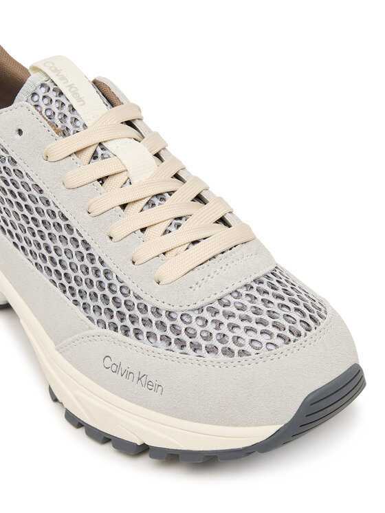 Calvin Klein Αθλητικά Calvin Klein Hike Runner Lace Up Techmix YW0YW02030 Μπεζ