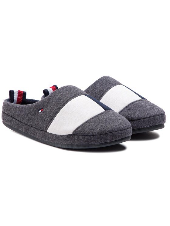 Tommy Hilfiger Naminės šlepetės Tommy Hilfiger Flag Homeslipper FM0FM02178 Pilka