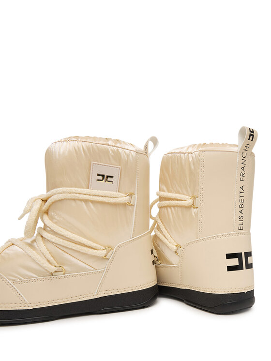 Elisabetta Franchi Снігоходи Elisabetta Franchi F4A6-E0750-1047 Світло-бежевий