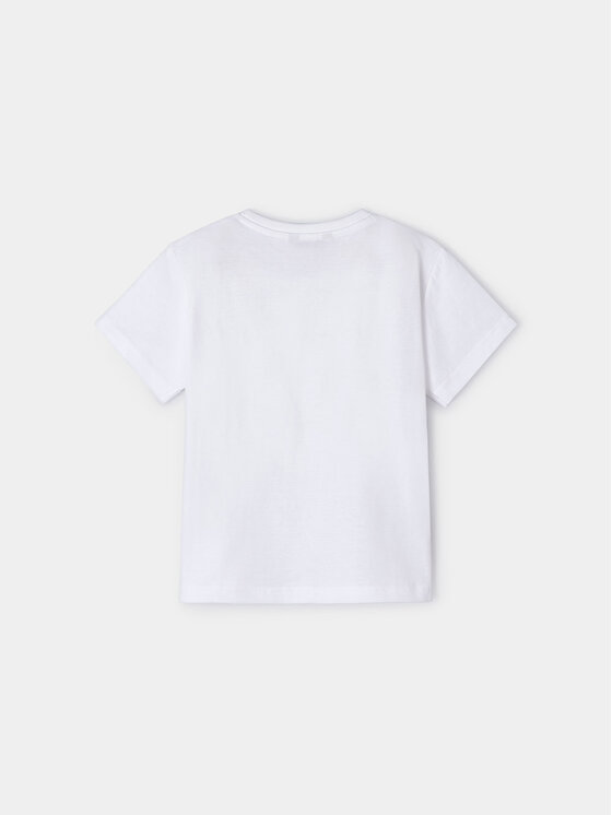 Mayoral Mayoral T-shirt 3018 Bianco Regular Fit