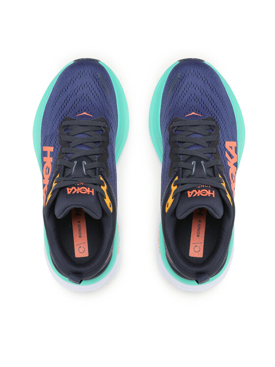 Buty do biegania Hoka Bondi 8 1127952 Granatowy | Eobuwie.com.pl