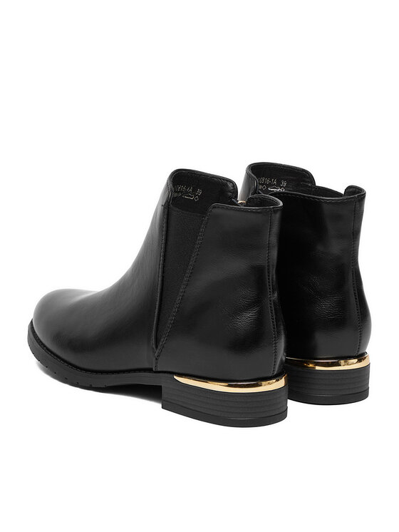 JENNY Īsie zābaki JENNY CEO-JAIMI H10816-1A Melns