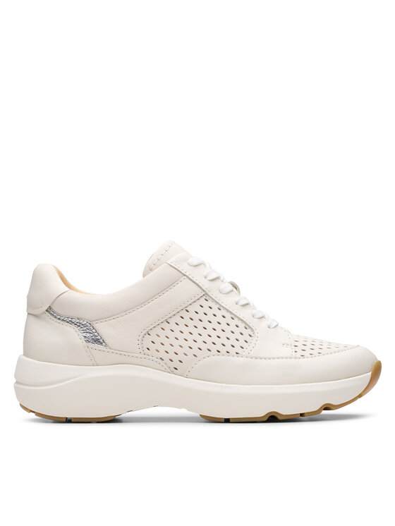 Clarks Снікерcи Clarks Tivoli Walk 26181361 Білий