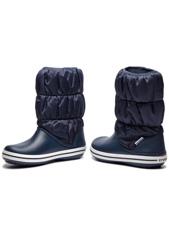 Crocs Hótaposó Crocs Winter Puff Boot 14614 Sötétkék