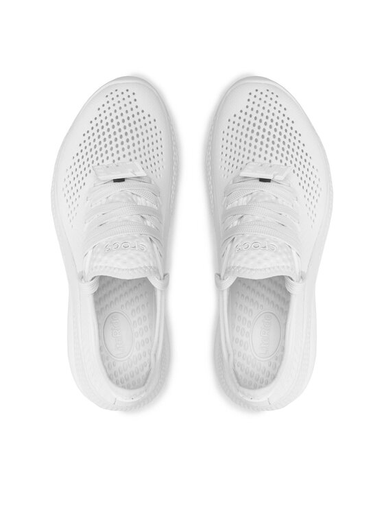 Crocs Sneakersy Crocs Literide 360 Pacer W 206705 Biały