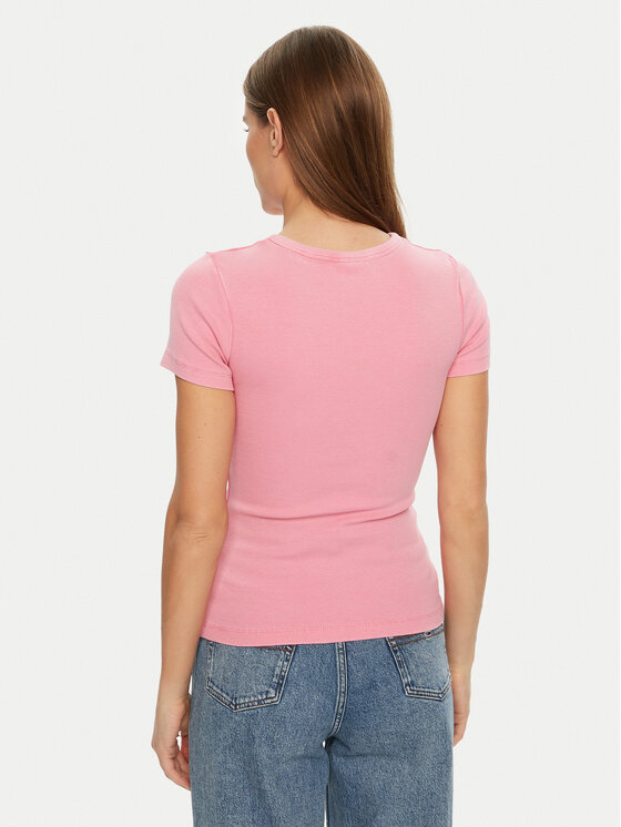 JJXX JJXX Футболка Frankie 12239962 Рожевий Slim Fit