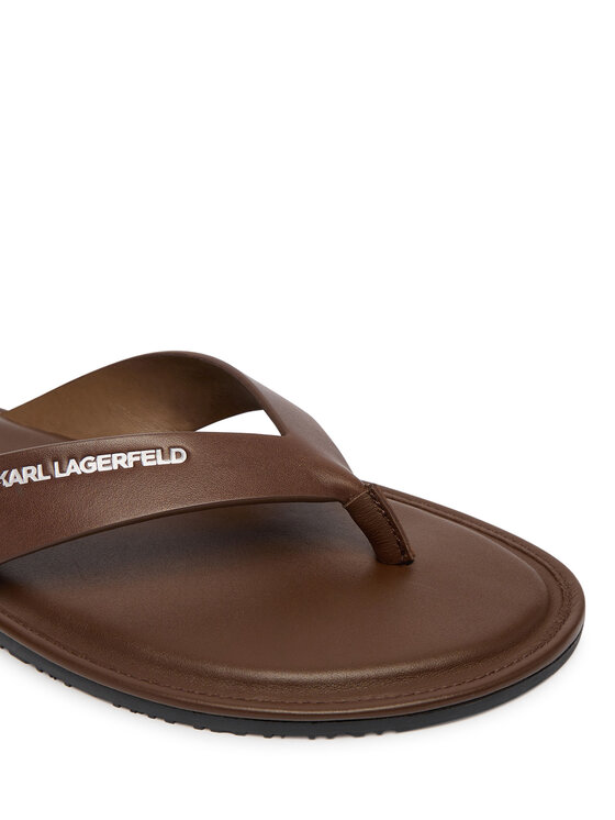 KARL LAGERFELD В'єтнамки KARL LAGERFELD Kastor IV KL70206C Коричневий