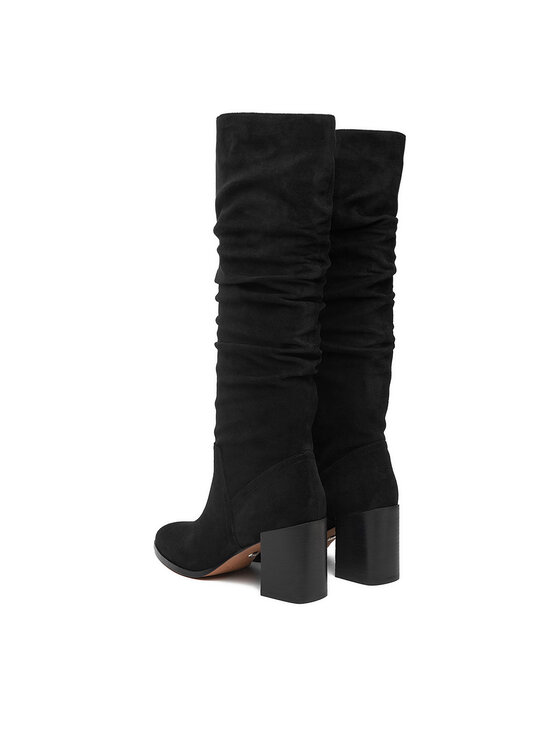 Nine West Kozaki Nine West CEO-BASZIRA-01 Czarny