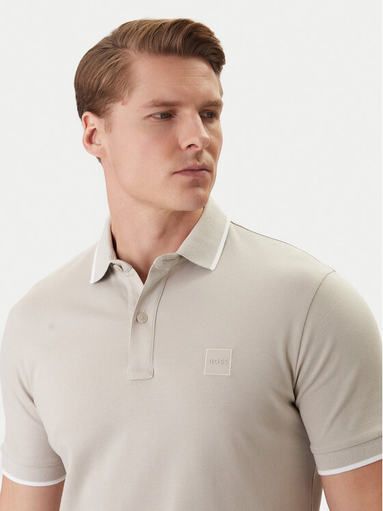 BOSS BOSS Polo Passertip 50507699 Beis Regular Fit