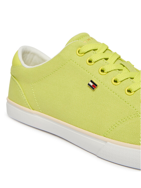 Tommy Hilfiger Teniși Tommy Hilfiger Th Low Profile Vulc Canvas FW0FW09102 Galben