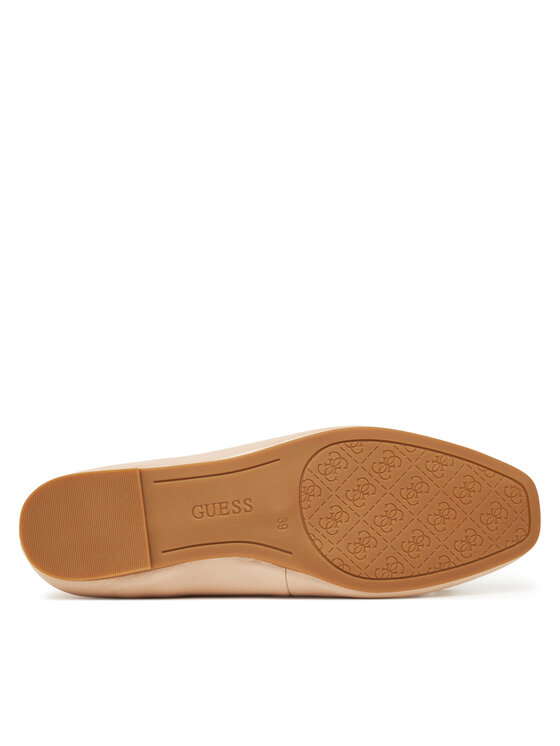 Guess Балетки Guess FLJKAY LEA02 Бежевий
