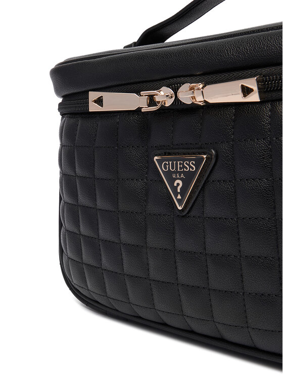 Guess Kozmetická taštička Guess Nadira TWQG84 24039 Čierna