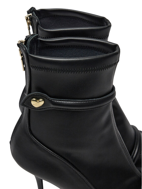 LOVE MOSCHINO Škornji LOVE MOSCHINO JA21099G0LIEZ000 Črna