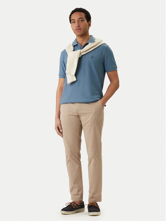 Nautica Nautica Polo Cabin NCCR0110 Blu Classic Fit