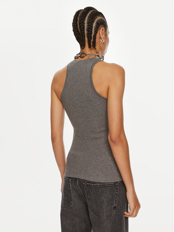 PINKO Pinko Топ Distinto 100822 A22X Сірий Regular Fit